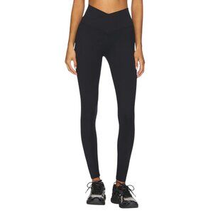 WellBeing + BeingWell FlowWell Callista Crossover Leggings in Black XSmall New